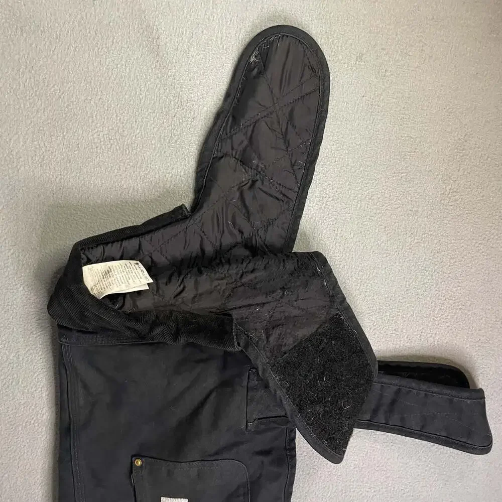 Carhartt Firm Duck Insulated Dog Chore Coat Black Measurements in photos